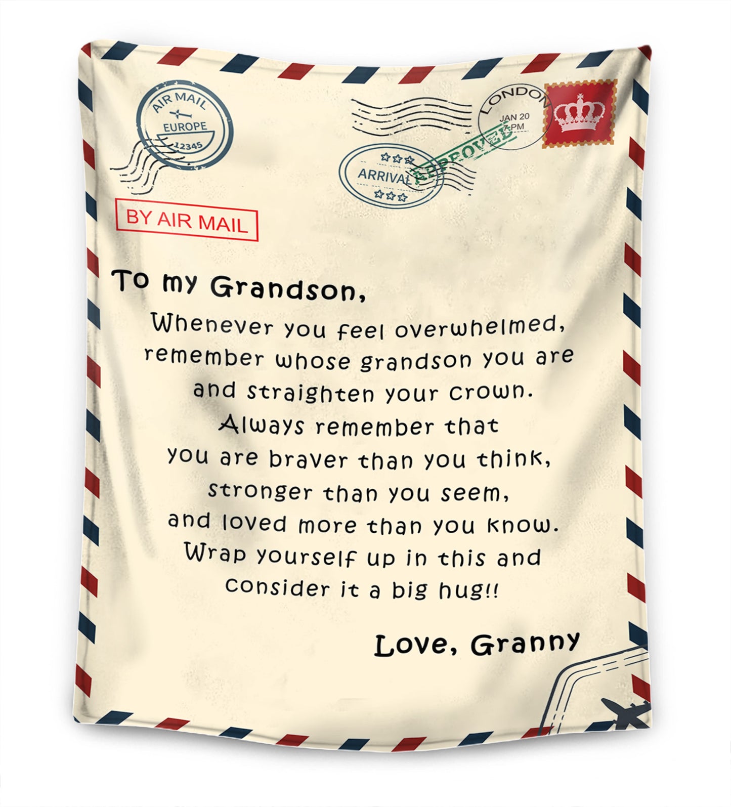 Grandmother - For my Granddaughter / For my Grandson - Premium Blanket™