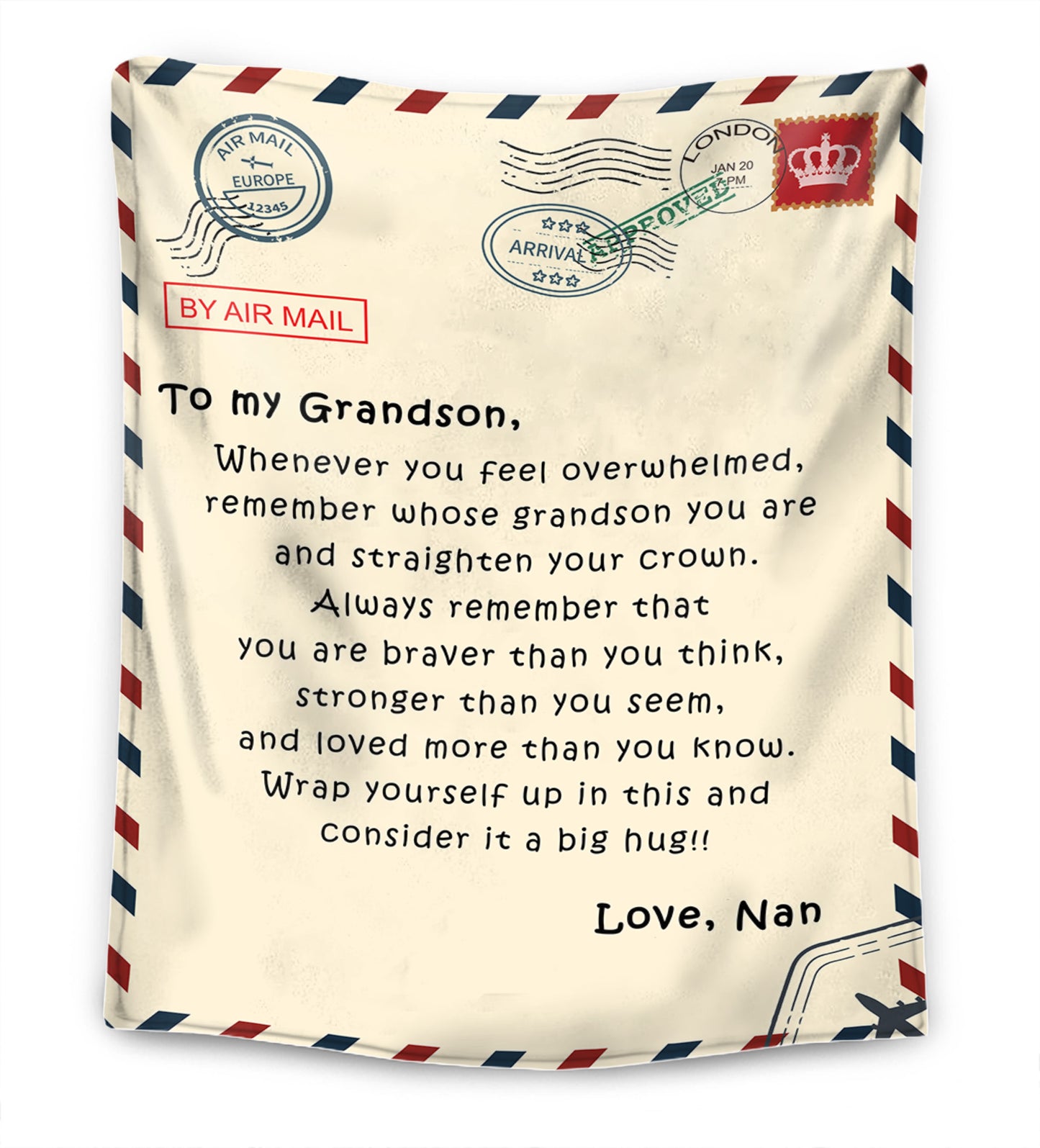 Grandmother - For my Granddaughter / For my Grandson - Premium Blanket™