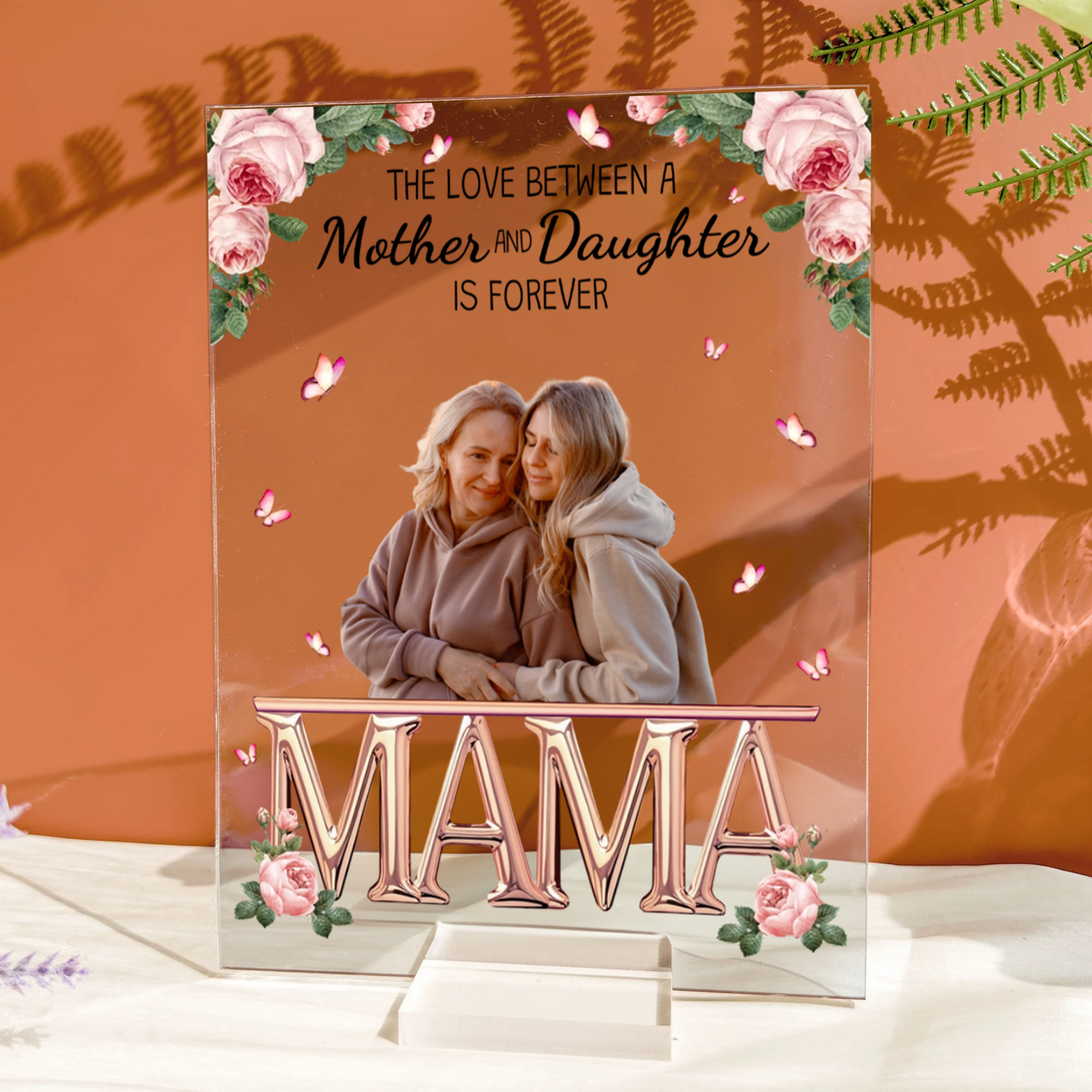 Mother And Children Best Friends Forever - Personalized Acrylic Photo Plaque - Mother's Day