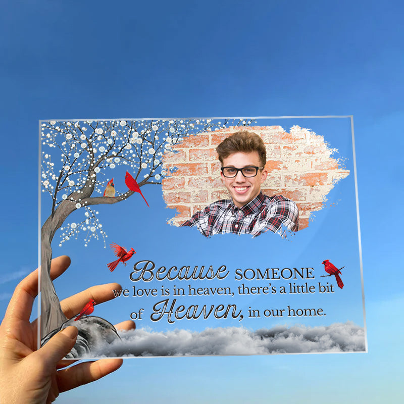 I'm Always With You - Memorial Gift for Loved Ones - Personalized Acrylic Photo Plaque