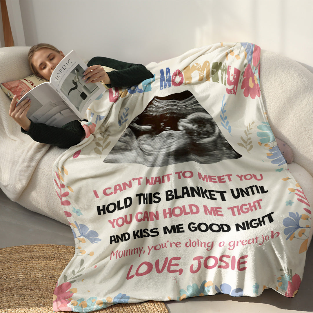 Dear Mommy - Personalized Photo Blanket for Mother - Mother's Day