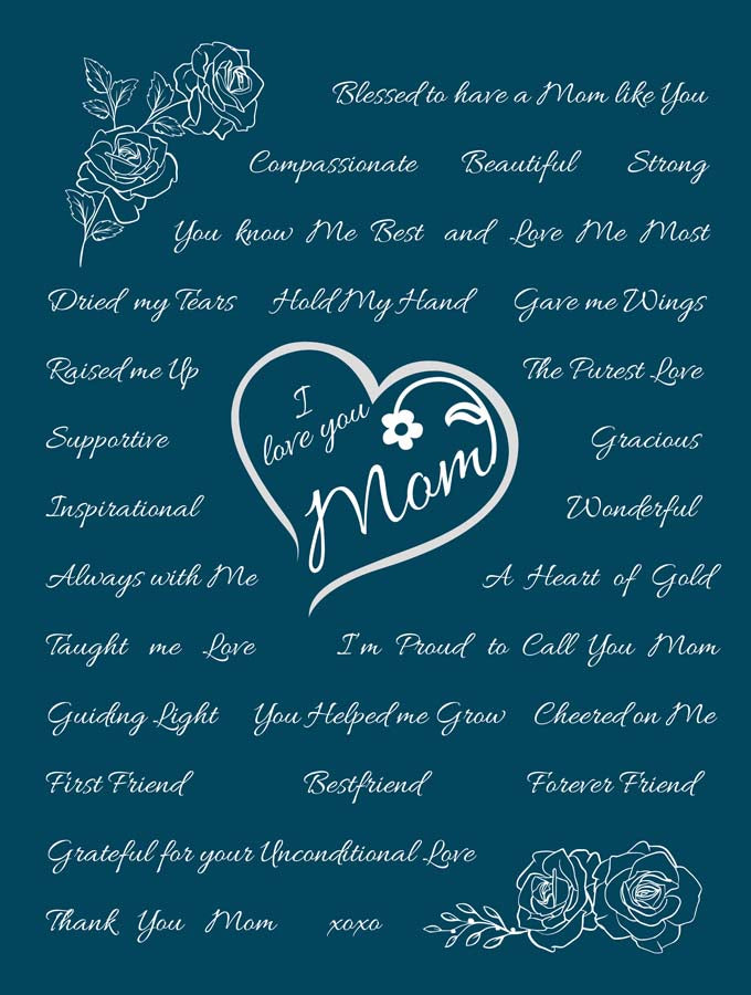 I love you Mum! Premium Blanket™