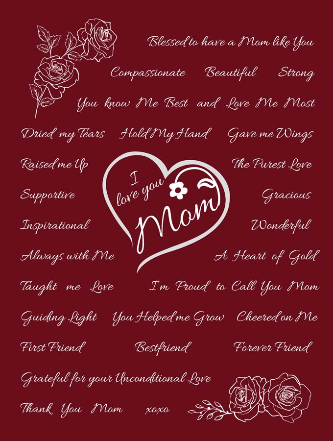 I love you Mum! Premium Blanket™