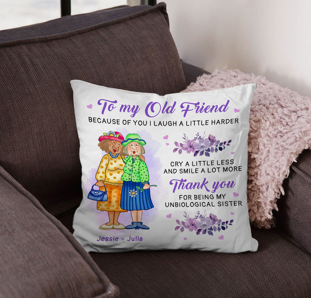 To My Old Friend – Personalized Premium Pillow™ Ver.2