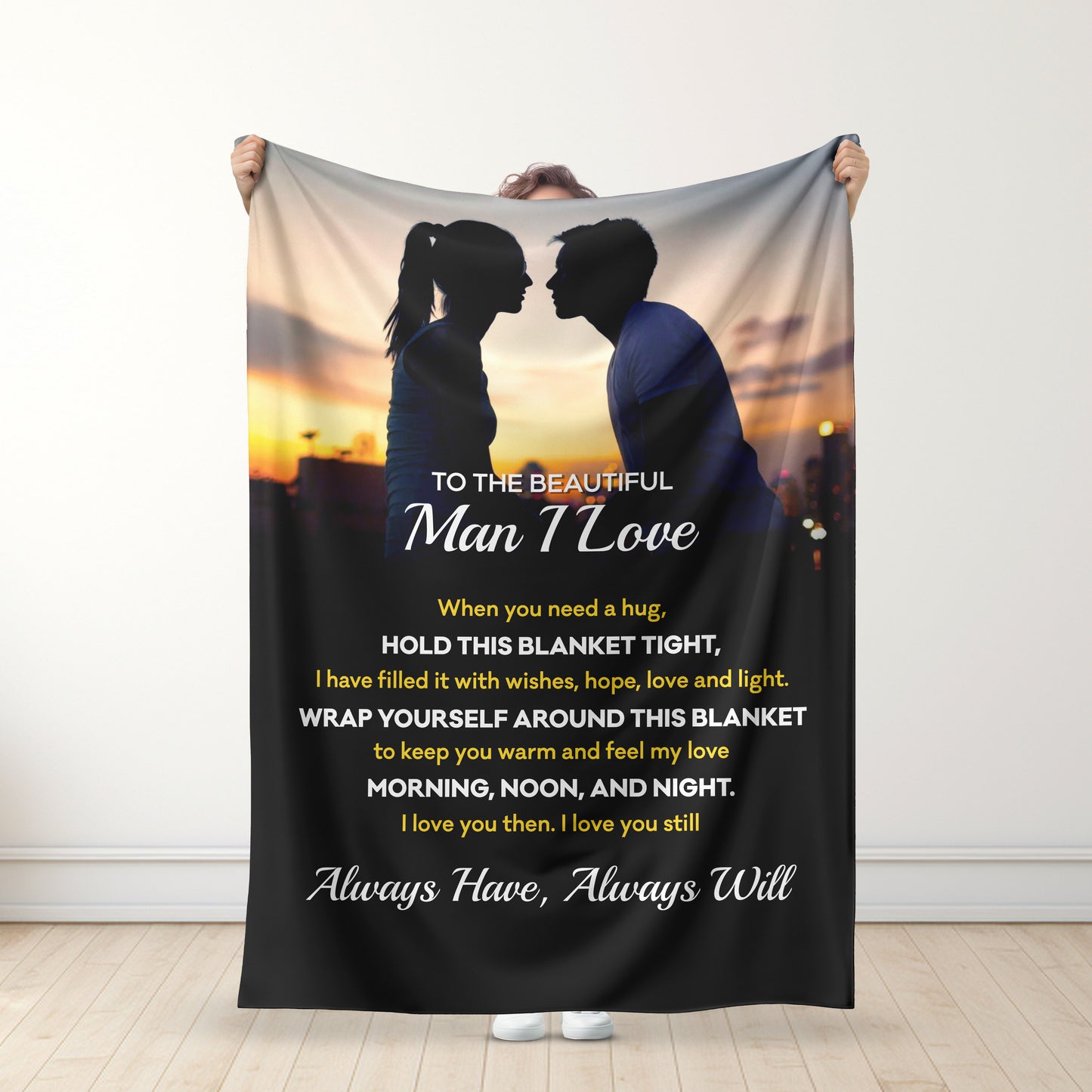 I Appreciate You – To My Wife/Husband – Premium Blanket™