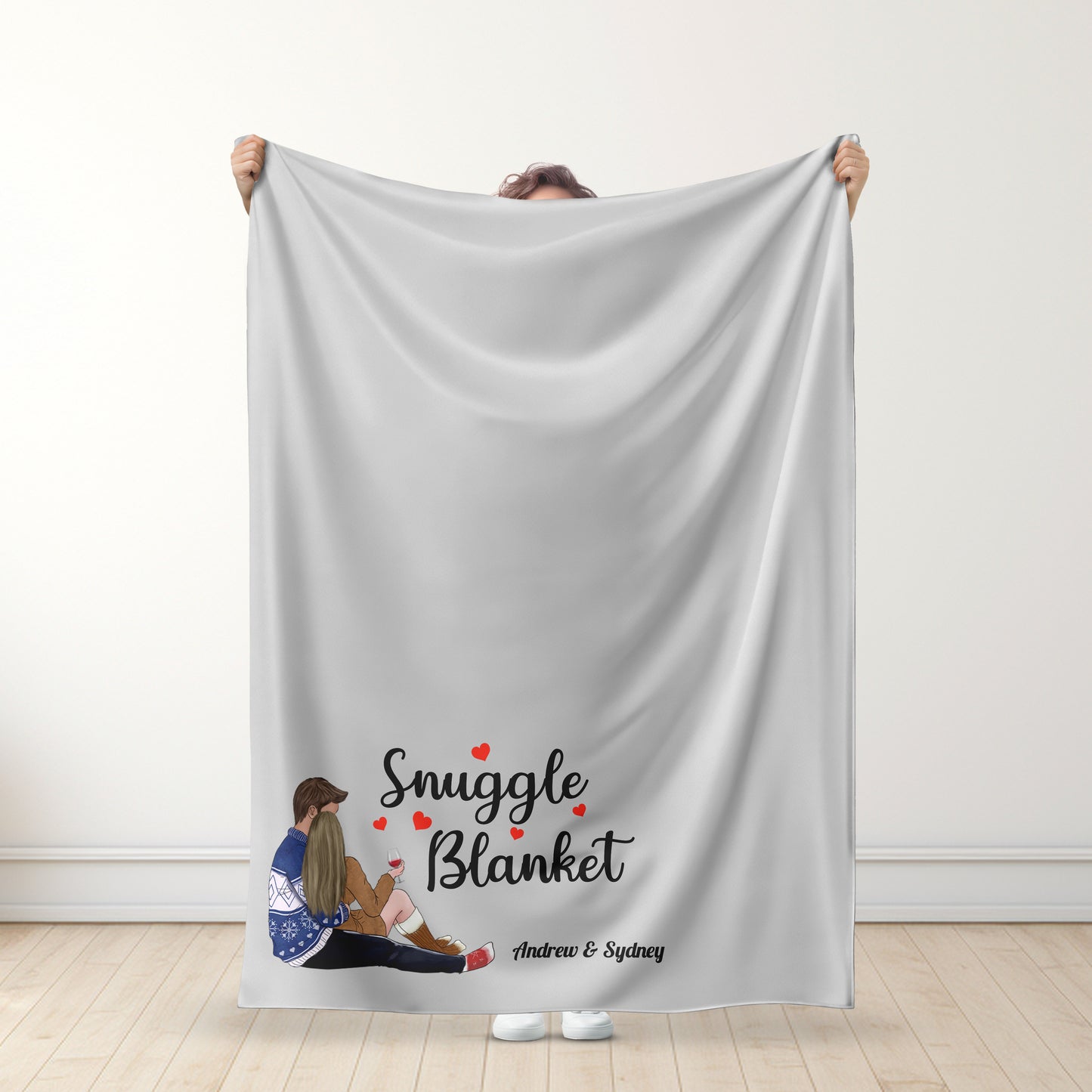 Our Snuggle Blanket - Personalized Premium Blanket Ver4™