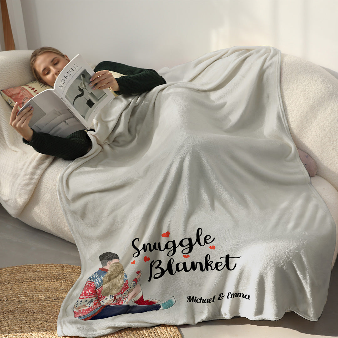 Our Snuggle Blanket - Personalized Premium Blanket Ver4™