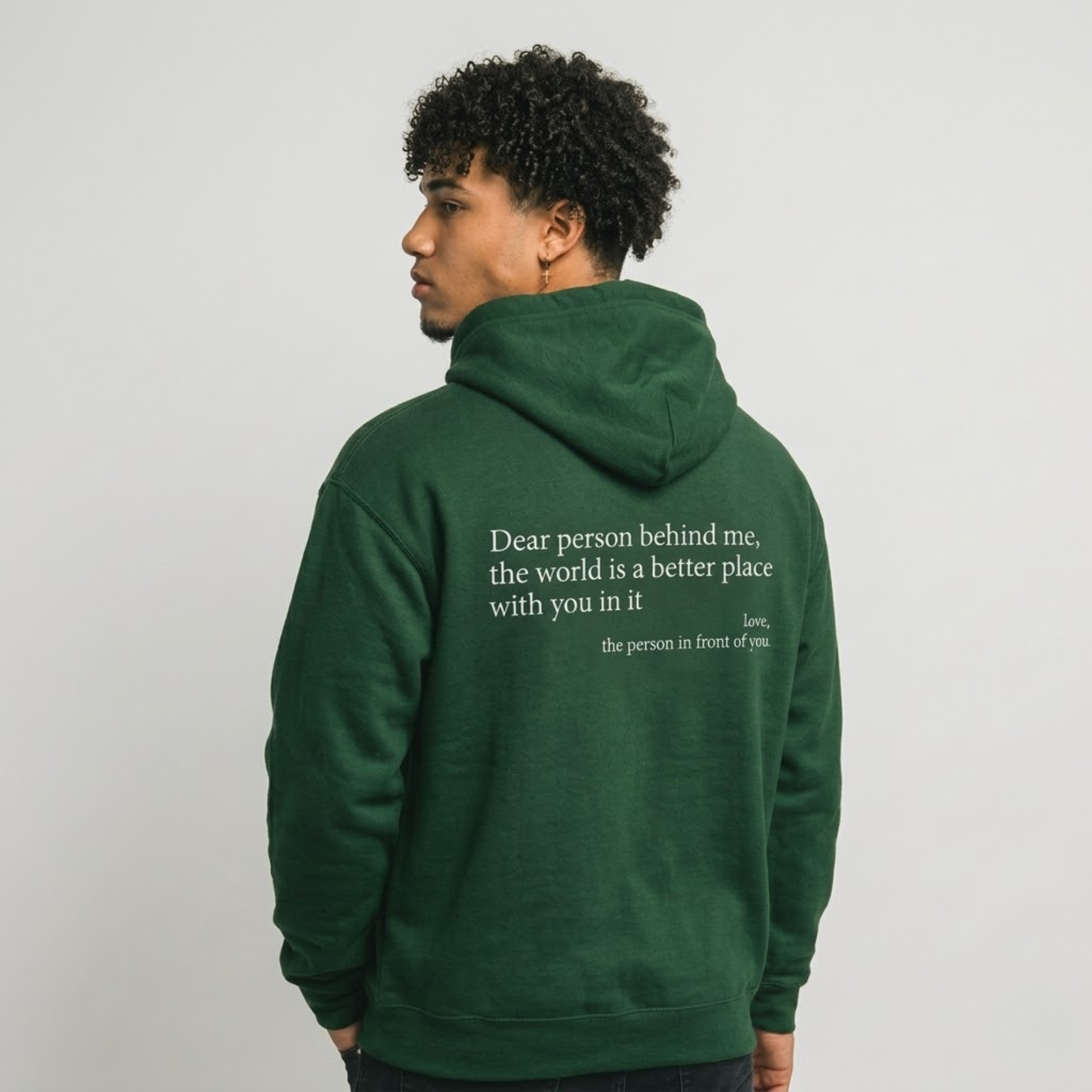 Sudadera con Capucha Eres Suficiente