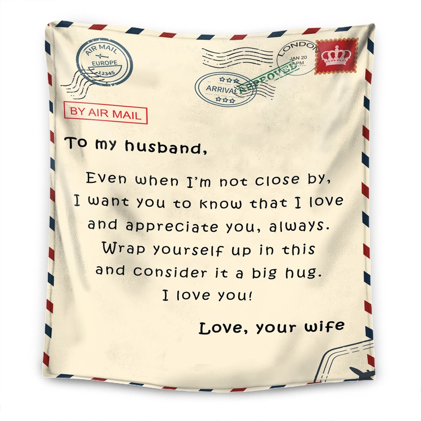 For my Husband / For my Wife - Premium Blanket™