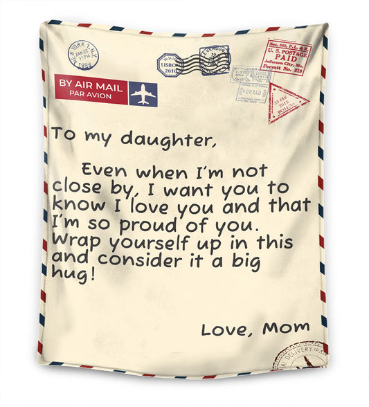 Mother - For my Daughter / For my Son - Premium Blanket™ Ver. 3