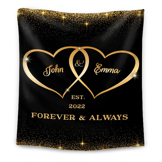 For the one who holds my heart - Personalized Premium Blanket™