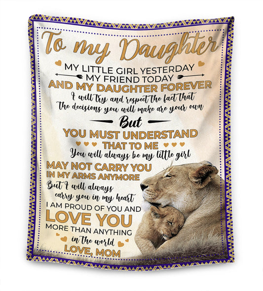 Believe in your heart - Mother - For my daughter / For my Son - Premium Blanket™