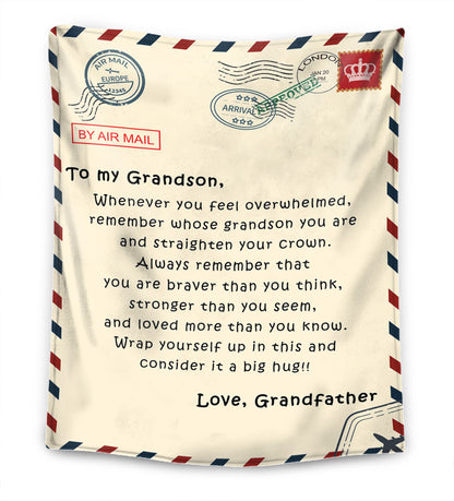 Grandfather - For my Granddaughter/For my Grandson - Premium Blanket™