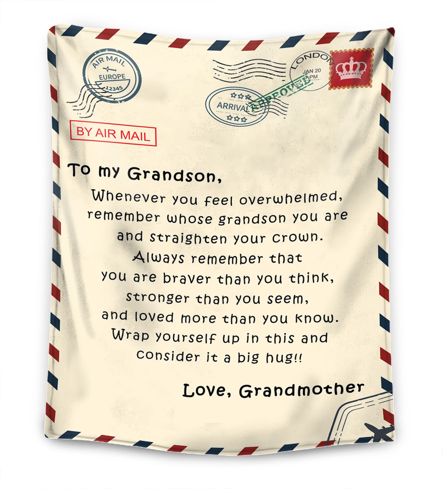 Grandmother - For my Granddaughter / For my Grandson - Premium Blanket™