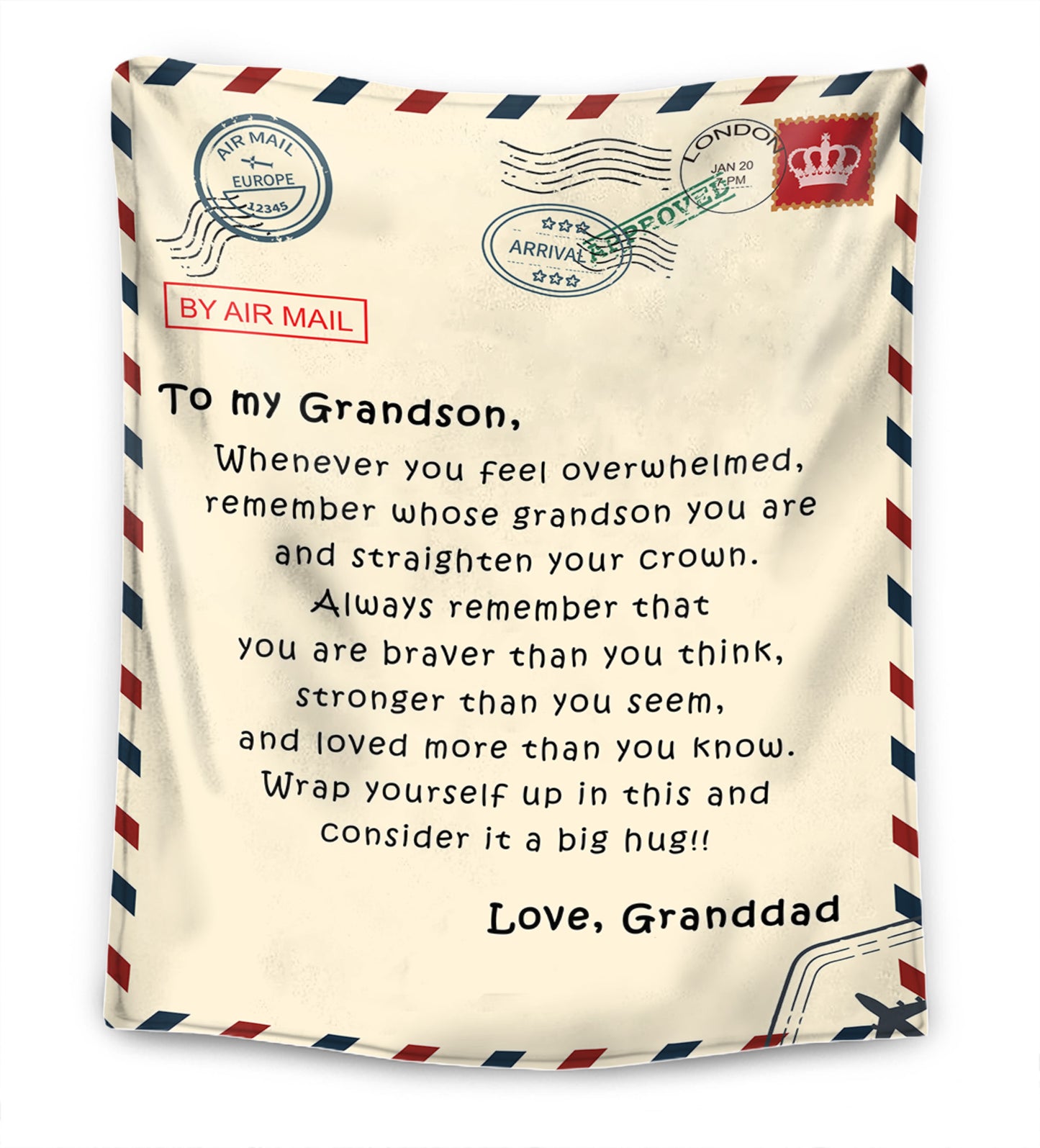 Grandfather - For my Granddaughter/For my Grandson - Premium Blanket™