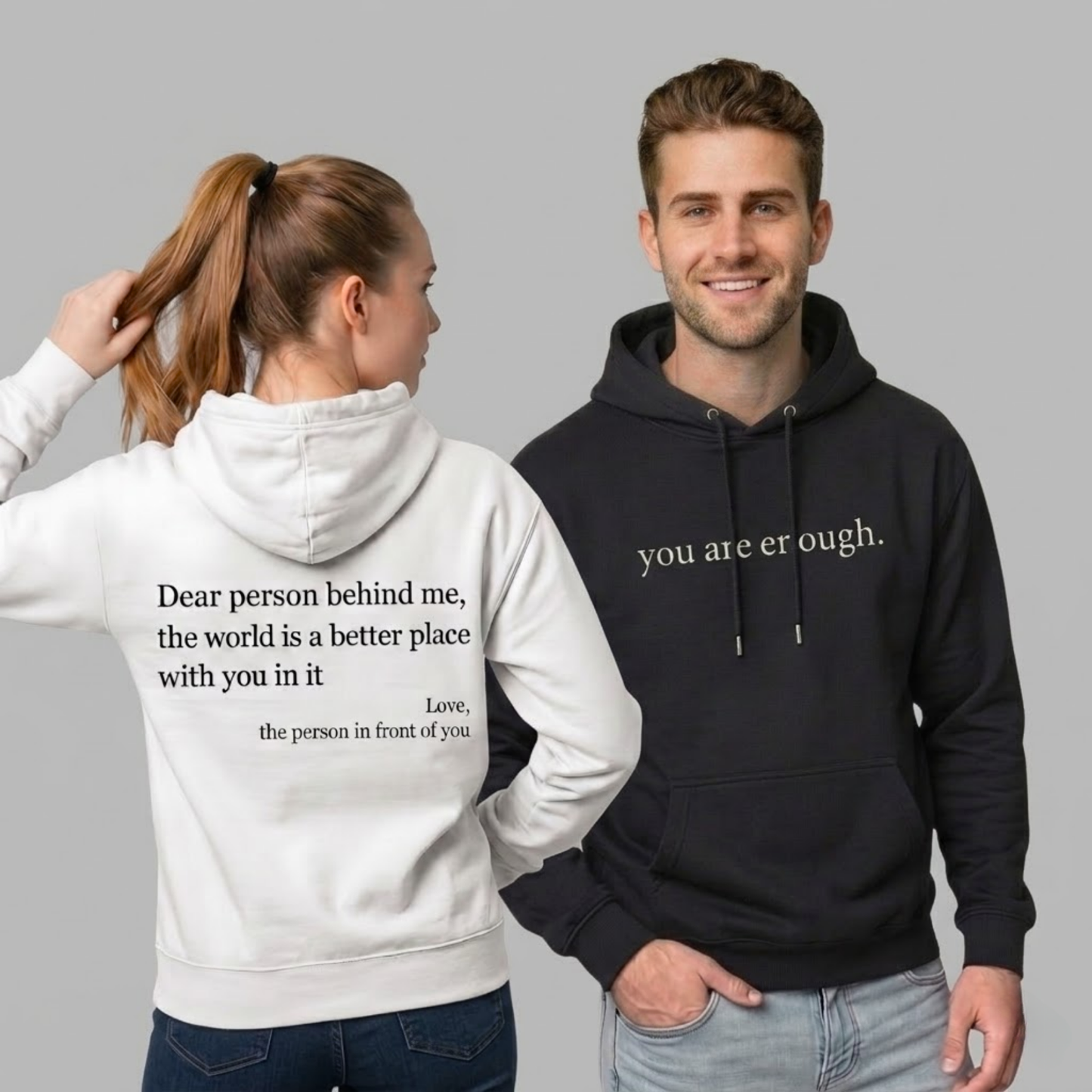 You Are Enough Hoodie