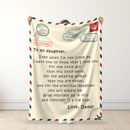 Father - For my Daughter / For my Son - Premium Blanket™ Ver. 2