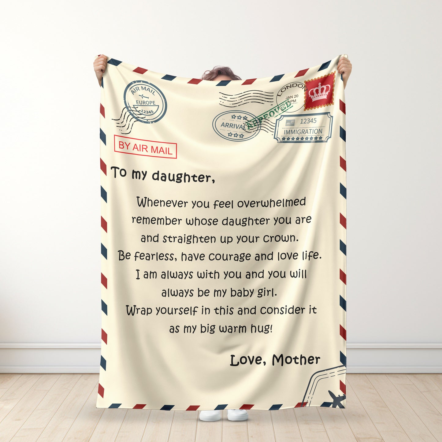 Mother - For my daughter / For my son - Premium Blanket™