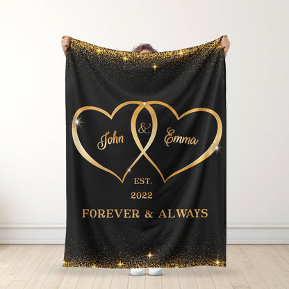 For the one who holds my heart - Personalized Premium Blanket™