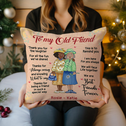 To my old friend – Personalized Premium Pillow™