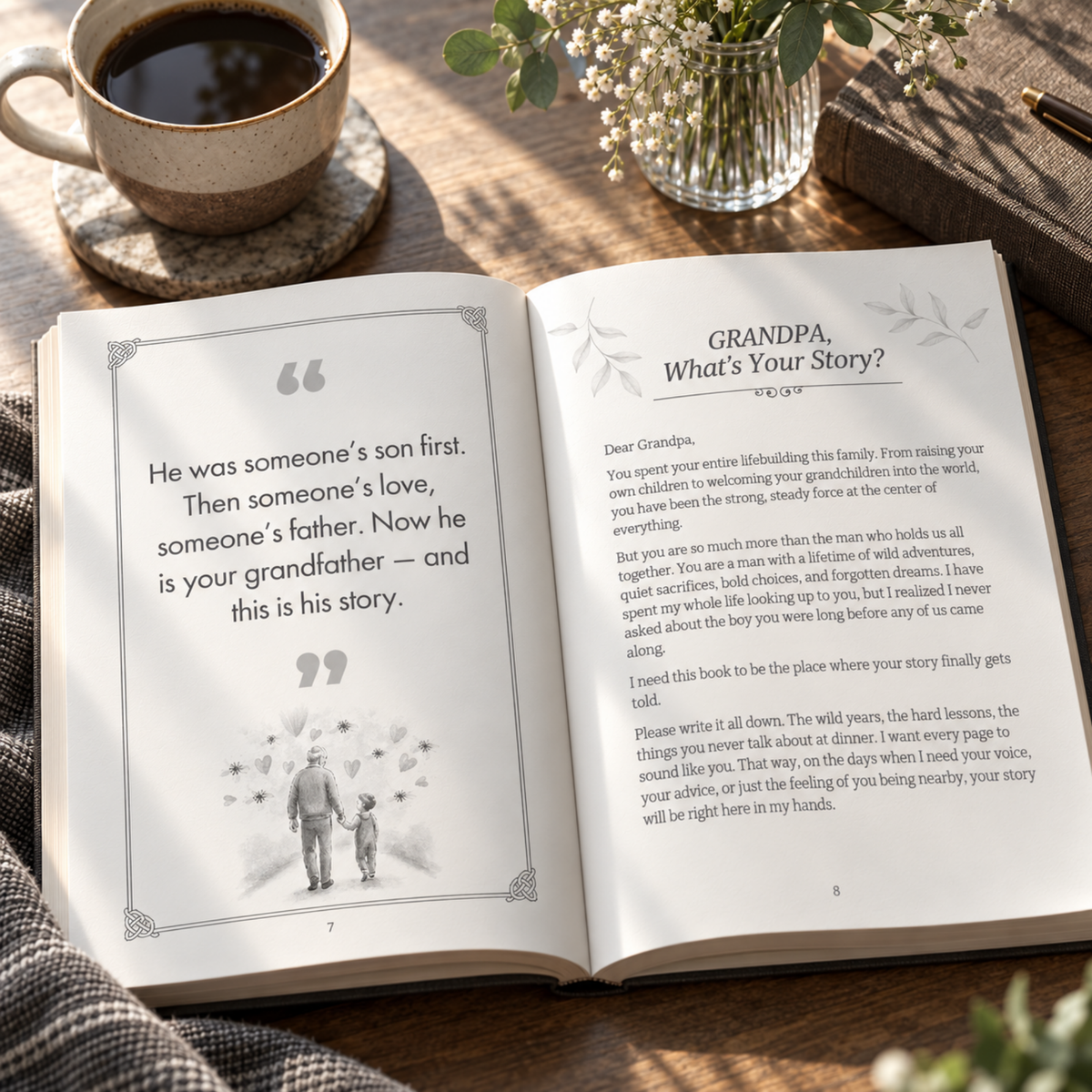Grandpa, What’s Your Story? By MyGiftNest