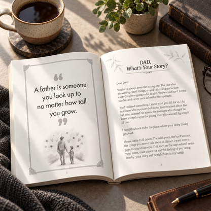 Dad, What’s Your Story? By MyGiftNest