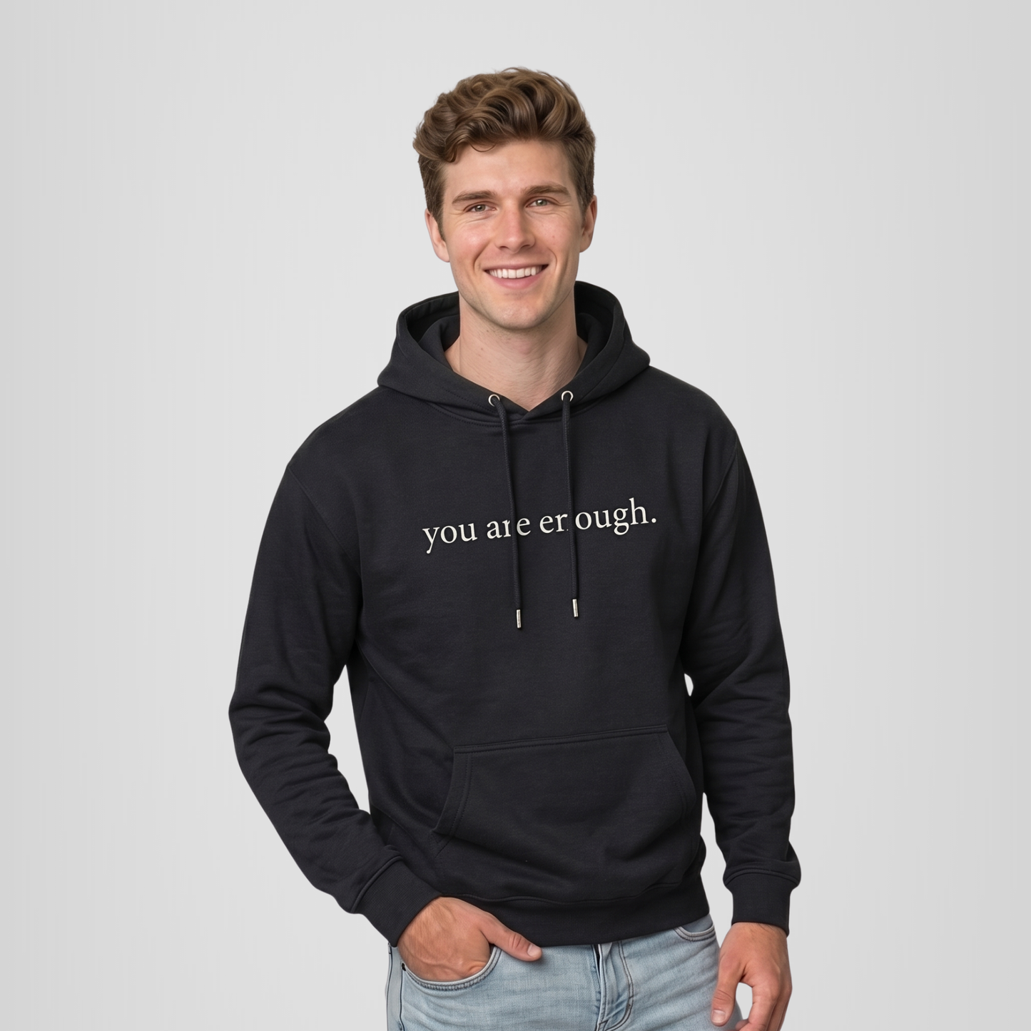 Sudadera con Capucha Eres Suficiente