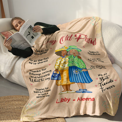 To my old friend – Personalized Premium Blanket™