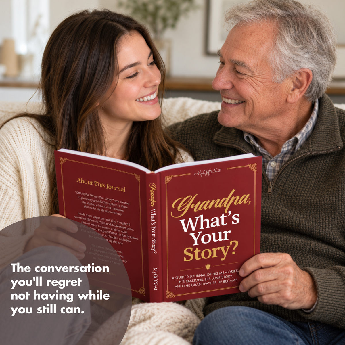 Grandpa, What’s Your Story? By MyGiftNest
