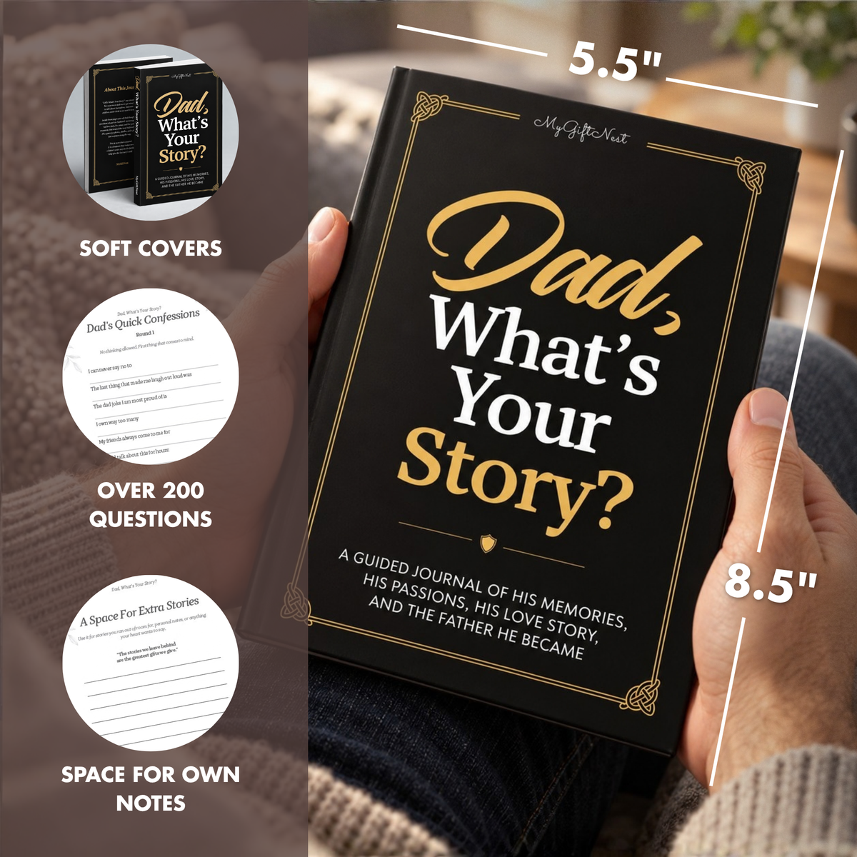 Dad, What’s Your Story? By MyGiftNest