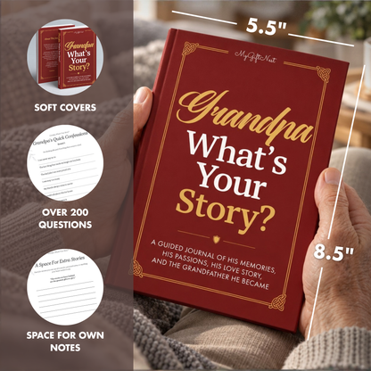 Grandpa, What’s Your Story? By MyGiftNest