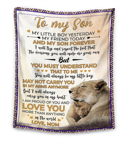 Believe in your heart - Mother - For my daughter / For my Son - Premium Blanket™