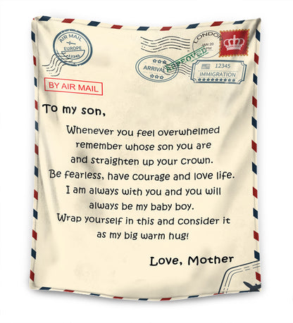 Mother - For my daughter / For my son - Premium Blanket™