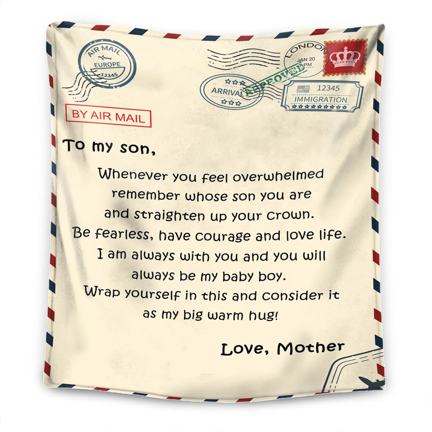 For my daughter / For my son - Personalized Premium Blanket™