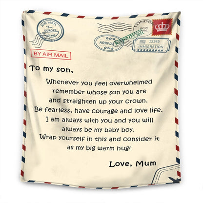 For my daughter / For my son - Personalized Premium Blanket™