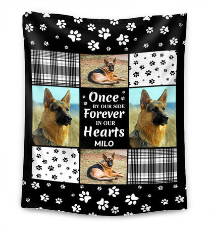 Personalized Hardest Goodbye Blanket - Memorial Gift for Pet Lovers - Personalized Name & Photo Blanket