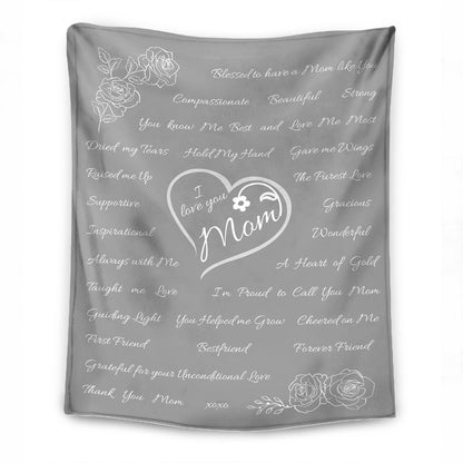 I love you Mum! Premium Blanket™